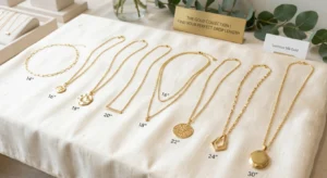 راهنمای انتخاب گردنبند طلا زنانه
